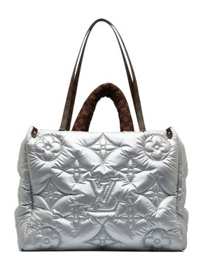 Louis Vuitton Silver Econyl Monogram Pillow Onthego Tote Bag