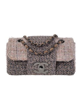 Chanel Small Fantasy Tweed Single Flap Bag