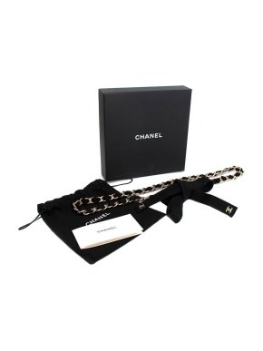 Chanel Runway Grosgrain Chain belt