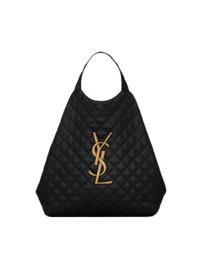 Saint Laurent Black Icare Shopping Tote