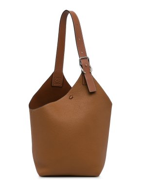 Loewe Tan Belted Balloon Shoulder Bag