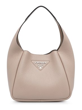 Prada Water Lily Leather Handbag