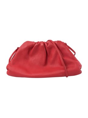 Bottega Veneta Red The Mini Pouch