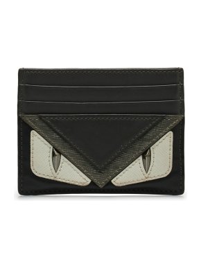Fendi Black Monster Card Holder