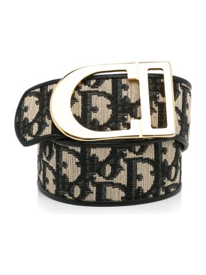 Dior Oblique Canvas Belt