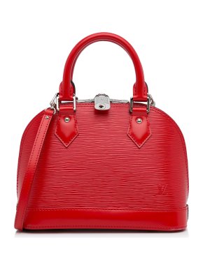 Louis Vuitton Red Epi Leather Alma BB