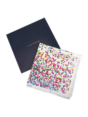 Harry Winston Silk Multicoloured 50 x50 Scarf