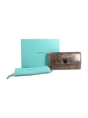 Tiffany & Co Lizard Embossed Wallet