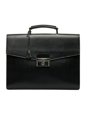 Prada Black Saffiano Business Bag