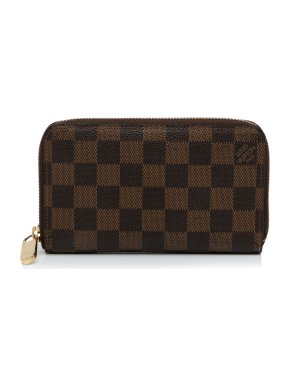 Louis Vuitton Damier Ebene Zippy Compact Wallet