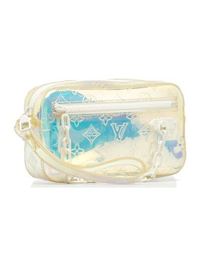 Louis Vuitton PVC Monogram Prism Pochette Volga