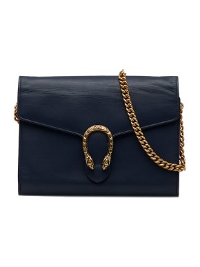 Gucci Dionysus Navy Wallet on Chain