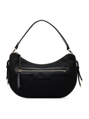Bvlgari Black Logomania Baguette Bag