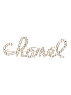Chanel Diamante and Pearl Hair Slide