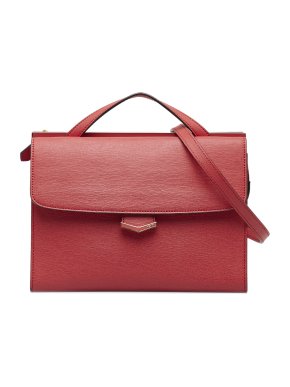 Fendi Red Demi Jour Briefcase