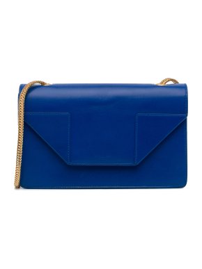 Saint Laurent Blue Mini Betty Crossbody Bag