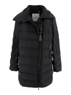 Moncler Black Gerboise Giubbotto Coat