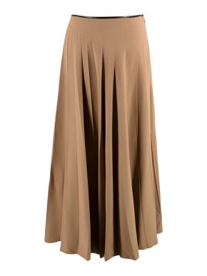 Peter Do High-rise Stretch-crêpe Midi Skirt