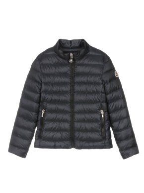 Moncler Enfant 14y Black Kaukura Down Jacket