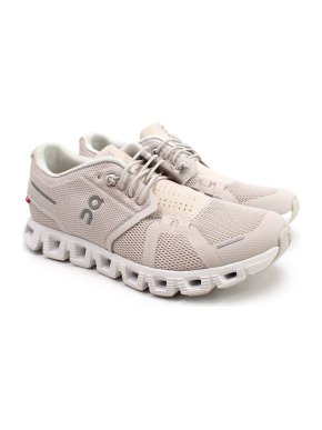 On Running Beige Cloud 5 Trainers