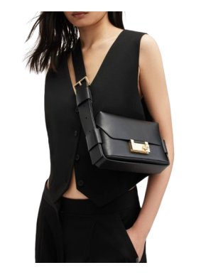 All Saints Frankie 3-In-1 Leather Crossbody Bag