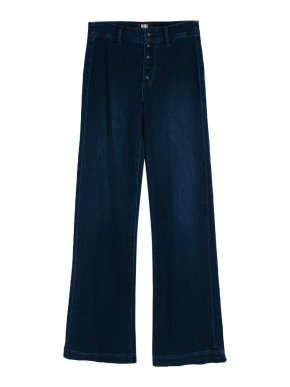 Paige Leenah Slim Wide Leg Jeans