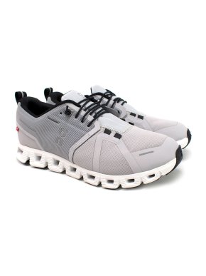 On Running Grey Cloud 5 Waterproof Trainers