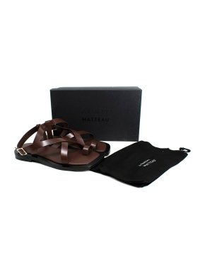 A.Emery x Matteau Spargi Brown Sandals 