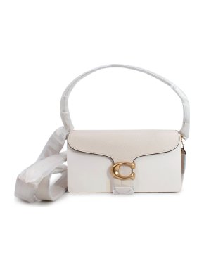 Coach White Leather Tabby 26 Shoulder Bag