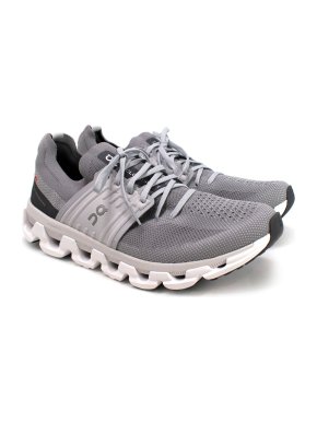 On Running Grey Cloudswift 3 Trainers