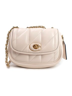 Coach Cream Madison Pillow Shoulder Bag