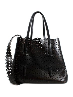 Alaia Mina Laser-cut Vienne motif Tote Bag