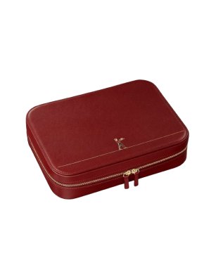 Cartier Red Diablo De Cartier Jewellery Travel Case