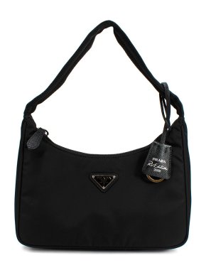 Prada Black Re-Nylon Shoulder Bag