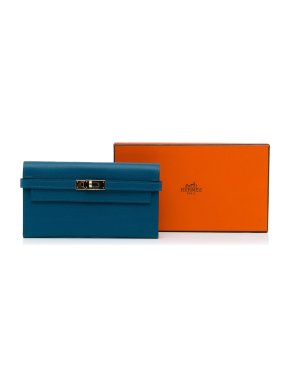 Hermes Grain d'H Kelly Classic Wallet