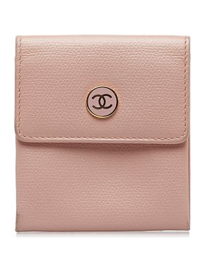 Chanel Light Pink Caviar Leather Coin Pouch