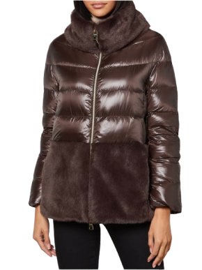 Herno Chocolate Brown Puffer Jacket