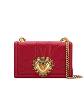Dolce & Gabbana Red Devotion Crossbody Bag