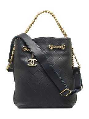Chanel Quilted Lambskin Bucket Bag
