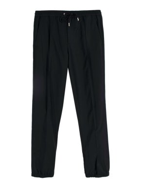 Dior Homme Black Virgin Wool Joggers