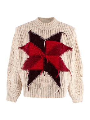 Isabel Marant Nordic Star Intarsia Wool Jumper