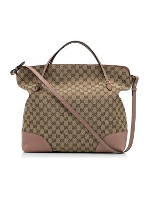 Gucci GG Canvas Bree Satchel