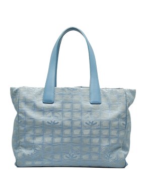 Chanel Blue Monogram Tote Bag