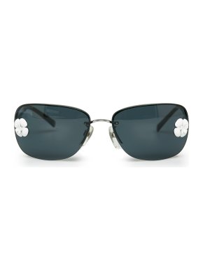 Chanel Camellia Tinted Aviator Sunglasses