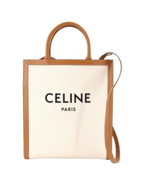 Celine Small Canvas Vertical Cabas Tote Bag