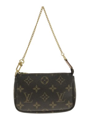 Louis Vuitton Brown Monogram Mini Pochette Bag