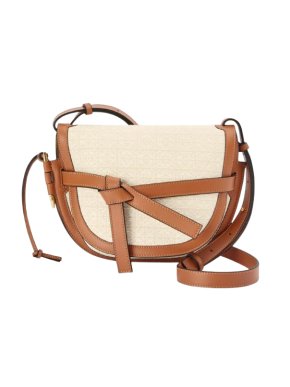 Loewe Mini Canvas Gate Crossbody Bag