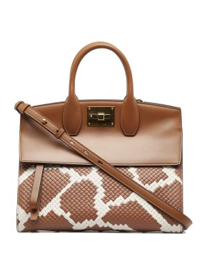 Salvatore Brown Studio Top Handle Bag