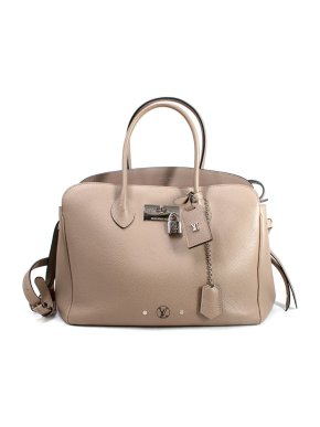 Louis Vuitton Milla MM Veau Nuage Calfskin Tote Bag