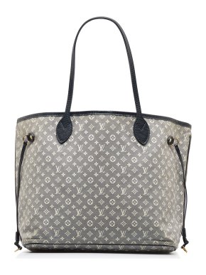Louis Vuitton Denim Monogram Idylle Neverfull MM Tote Bag